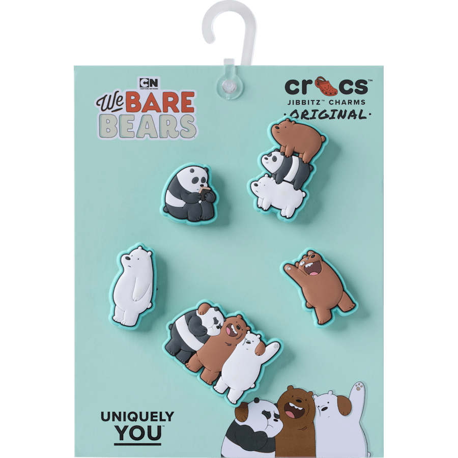 We Bare Bears 5 Pack Jibbitz™ charms - Crocs