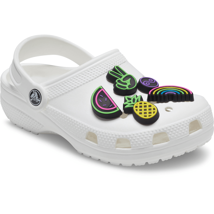 Lights Up Fun 5 Pack Jibbitz Shoe Charm - Crocs
