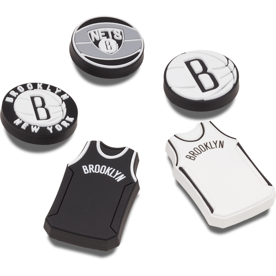 NBA Brooklyn Nets 5 Pack Jibbitz™ charms - Crocs