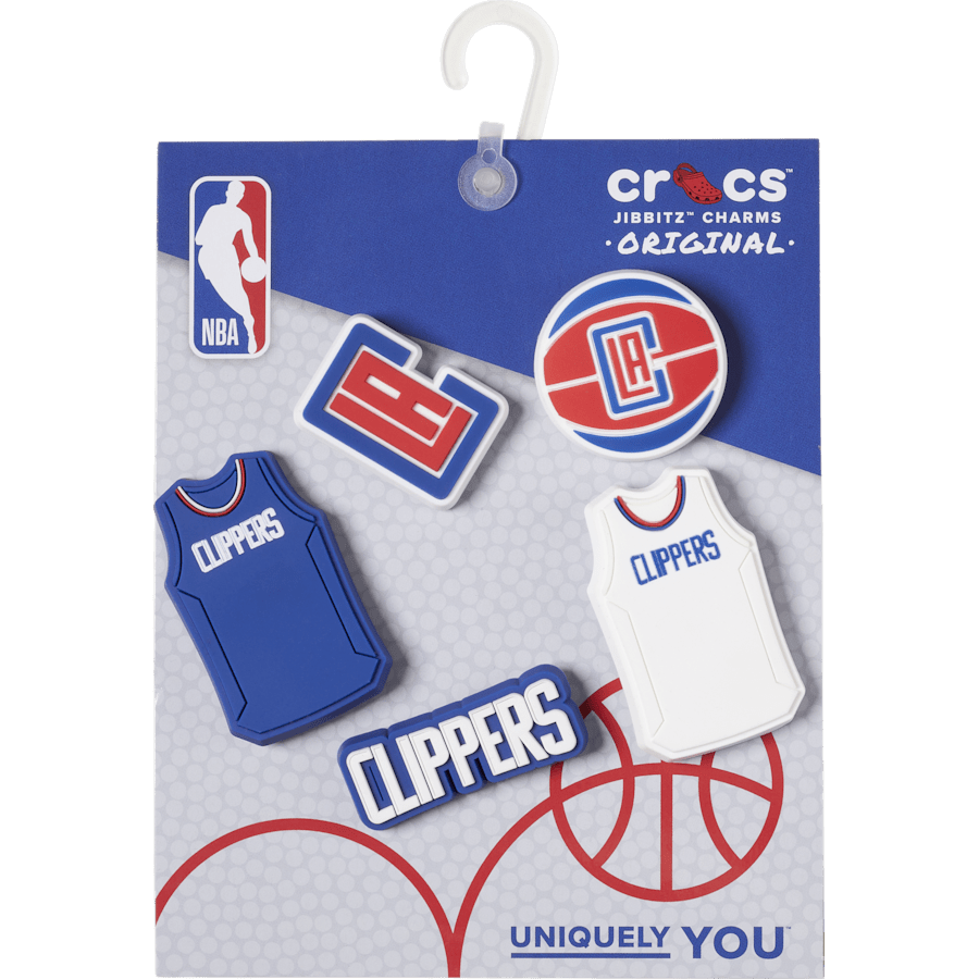 NBA Los Angeles Clippers 5 Pack Jibbitz™ charms - Crocs
