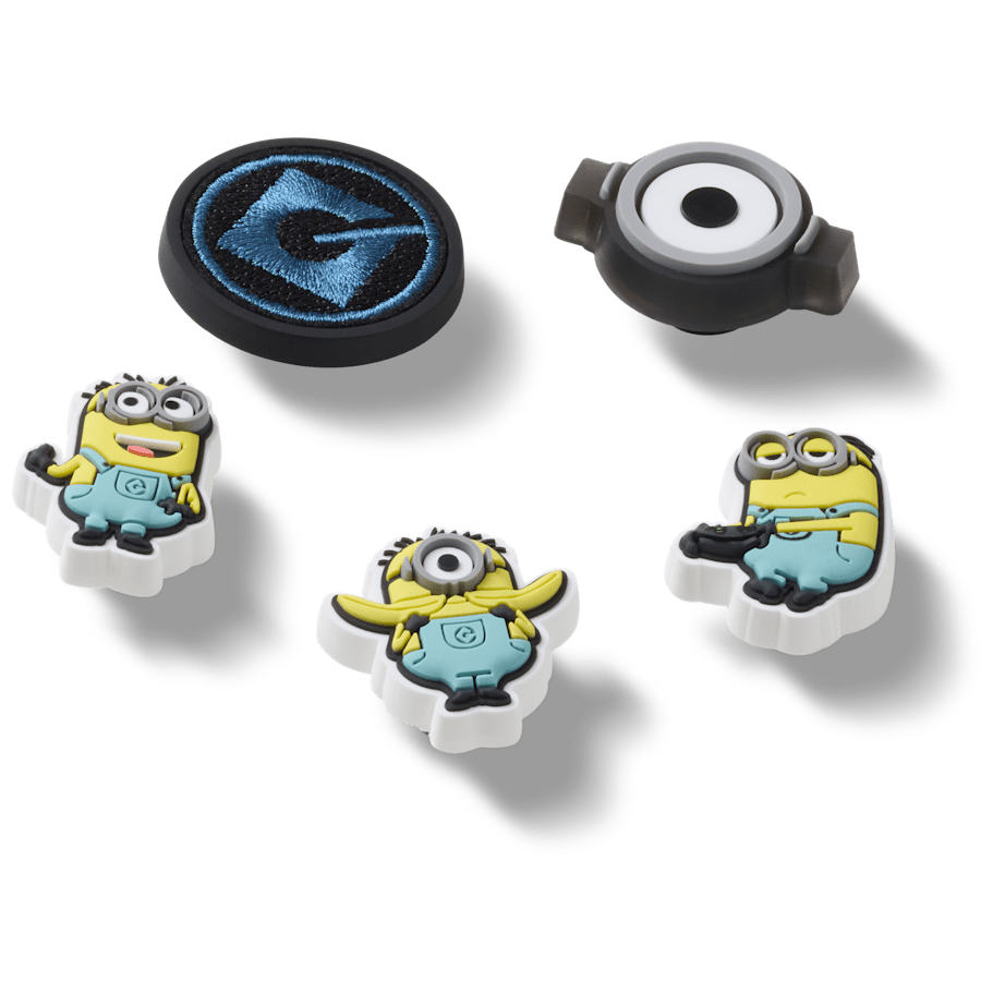 Minions 5 Pack Jibbitz™ charms - Crocs