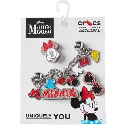 Minnie Mouse 5 Pack Jibbitz™ charms - Crocs