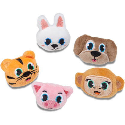 Fuzzy Animal 5 Pack Jibbitz™ charms - Crocs