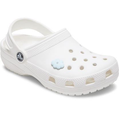 Blue Flower With Crystal Jibbitz™ charms - Crocs