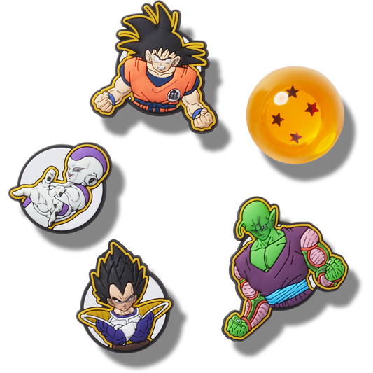 Dragon Ball Z 5 Pack Jibbitz™ charms - Crocs
