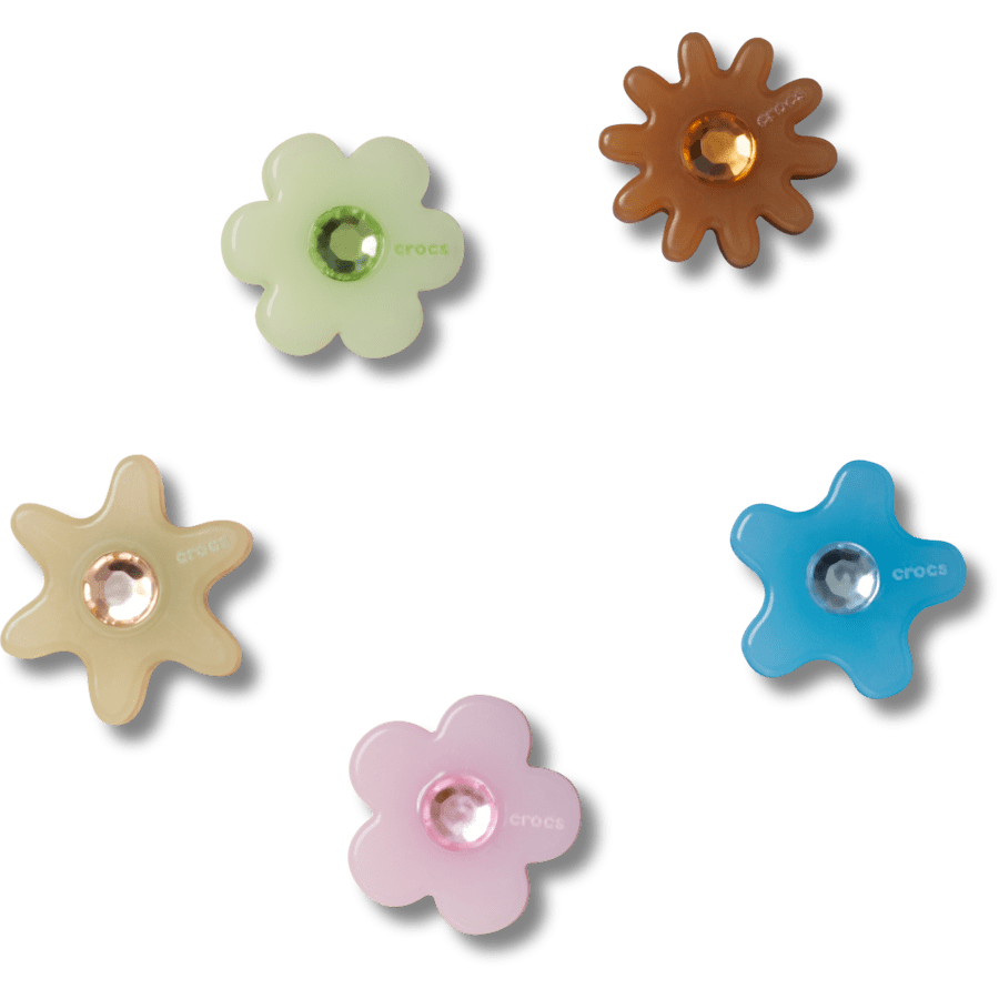 Enlighten Flower 5 Pack Jibbitz™ charms - Crocs