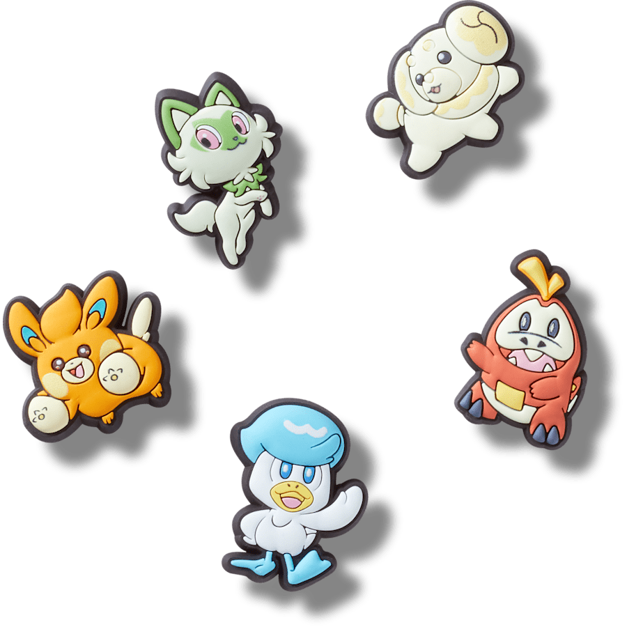 Pokemon Paldea 5 Pack Jibbitz™ charms - Crocs