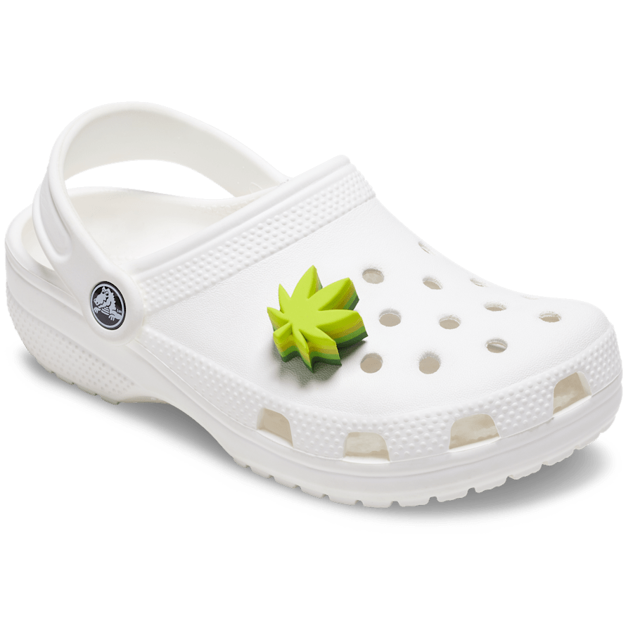 Stacked Hemp Leaf Jibbitz™ charms - Crocs