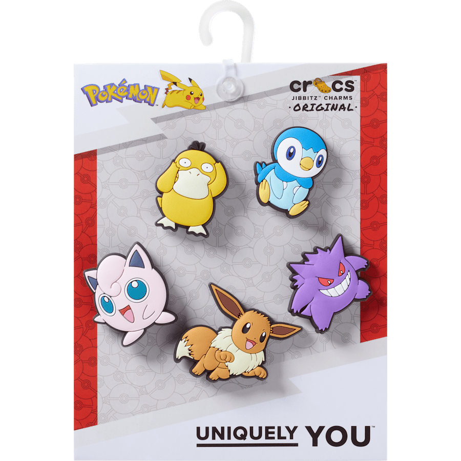Pokemon Assrtd 5 Pck Jibbitz™ charms - Crocs