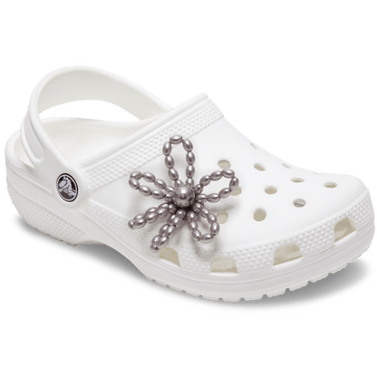 Grey Pearl Beaded Daisy Jibbitz™ charms - Crocs