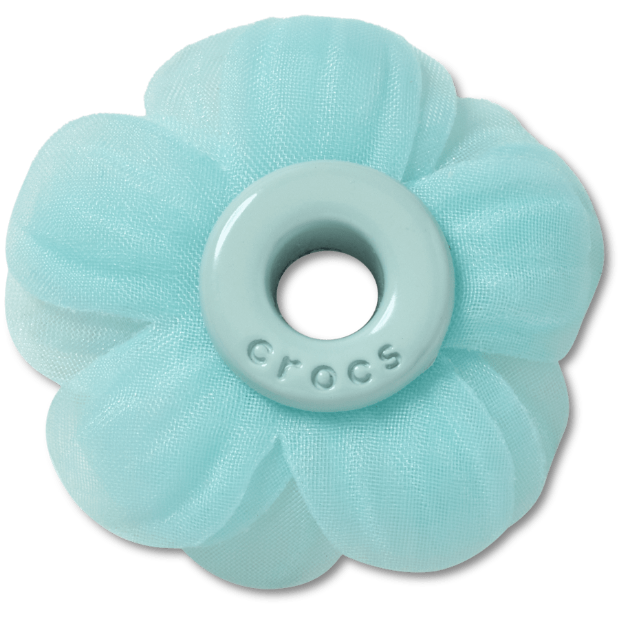 Blue Chiffon Grommet Jibbitz™ charms - Crocs