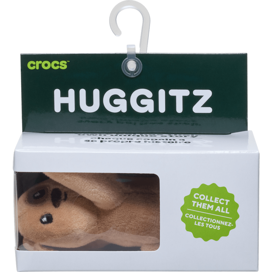 Huggitz Brown Puppy Jibbitz Shoe Charm - Crocs