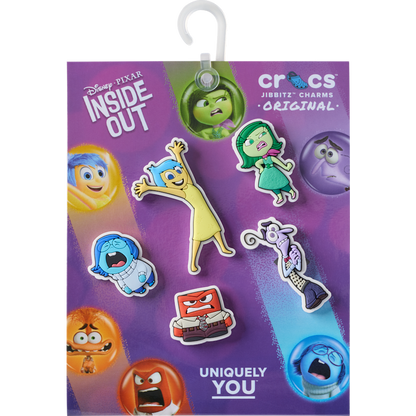 Pixar Inside Out 5 Pack Jibbitz™ charms - Crocs