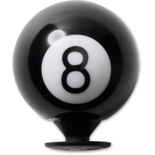 3D Pool Eight Ball Jibbitz™ charms - Crocs