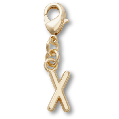 Gold Letter X Charm Jibbitz™ charms - Crocs