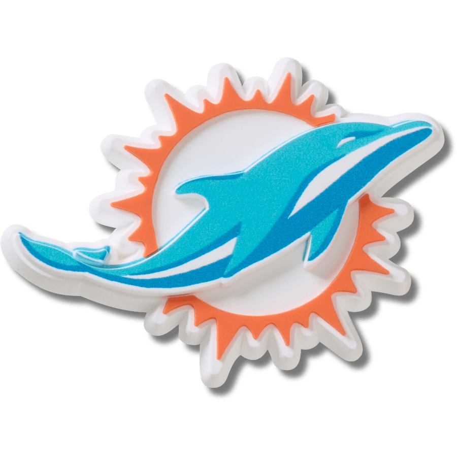 NFL Miami Dolphins Logo Jibbitz™ charms - Crocs