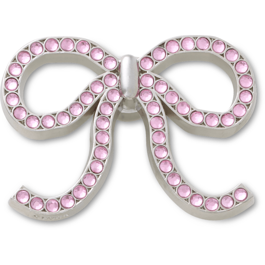 Pink Glittery Bow Jibbitz™ charms - Crocs