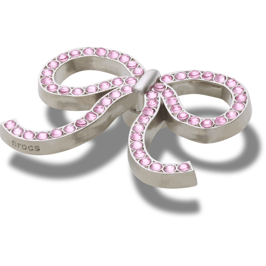 Pink Glittery Bow Jibbitz™ charms - Crocs