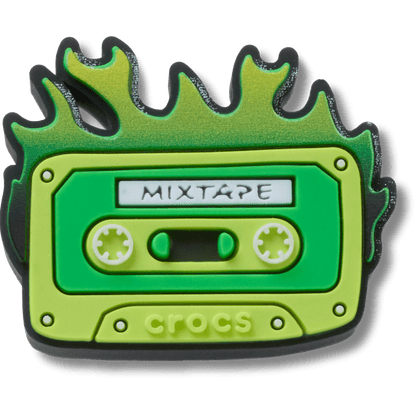 Lights Up Fire Mix Tape Jibbitz™ charms - Crocs