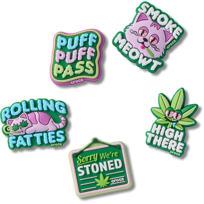 420 Hemp Cuties 5 Pack Jibbitz™ charms - Crocs