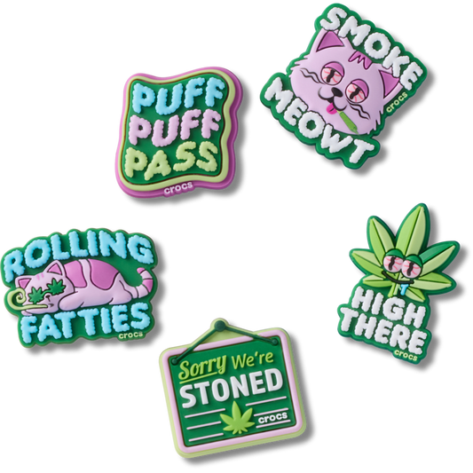 420 Hemp Cuties 5 Pack Jibbitz™ charms - Crocs