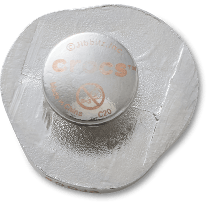 Silver and Pearl Disc Jibbitz™ charms - Crocs