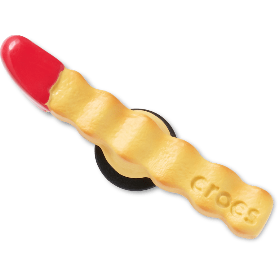 French Fry Dipped in Ketchup Jibbitz™ charms - Crocs