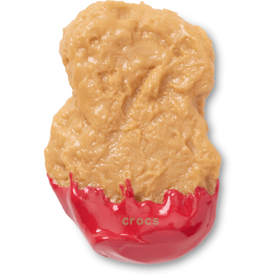 Chicken Nugget Dipped Ketchup Jibbitz™ charms - Crocs