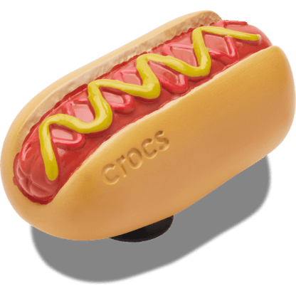 Hot Dog Dipped in Mustard Jibbitz™ charms - Crocs