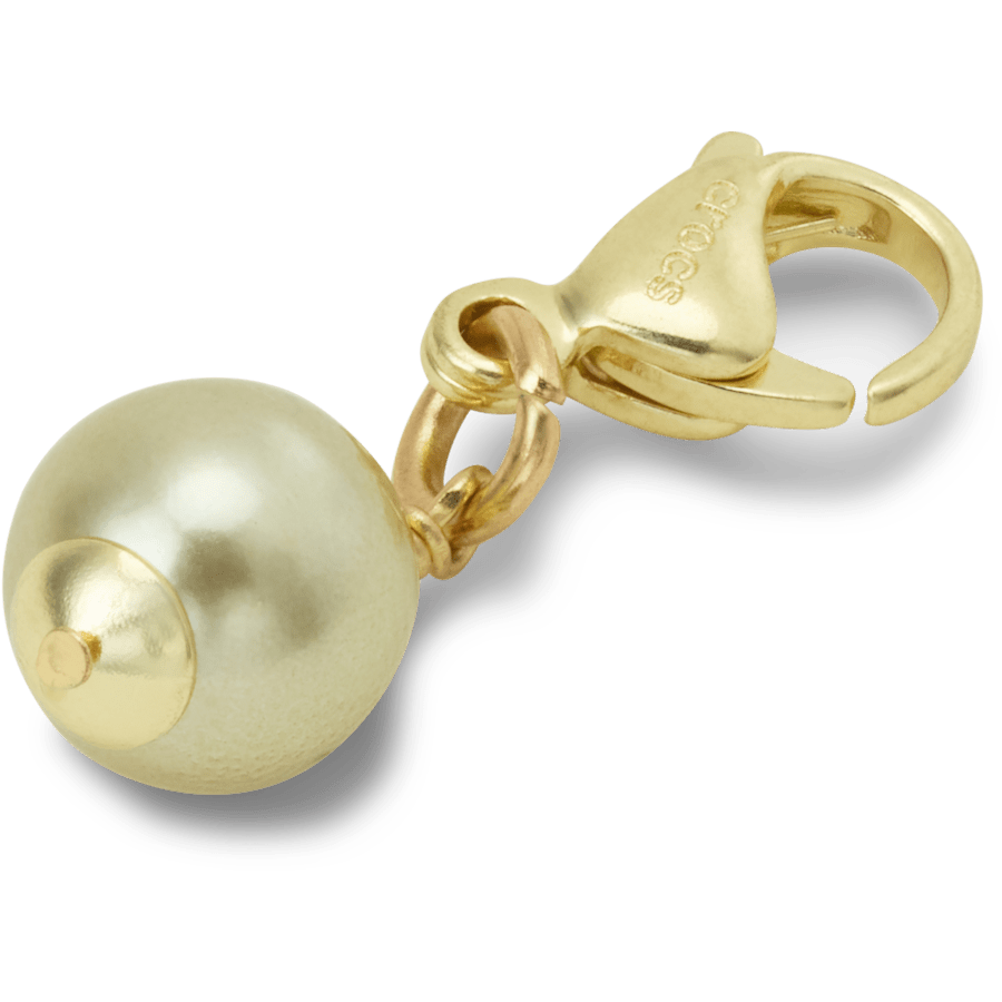 Gold and Green SMT Pearl Charm Jibbitz charm - Crocs