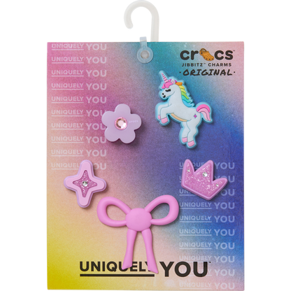 Sweet Pink Girls 5 Pack Jibbitz™ charms - Crocs