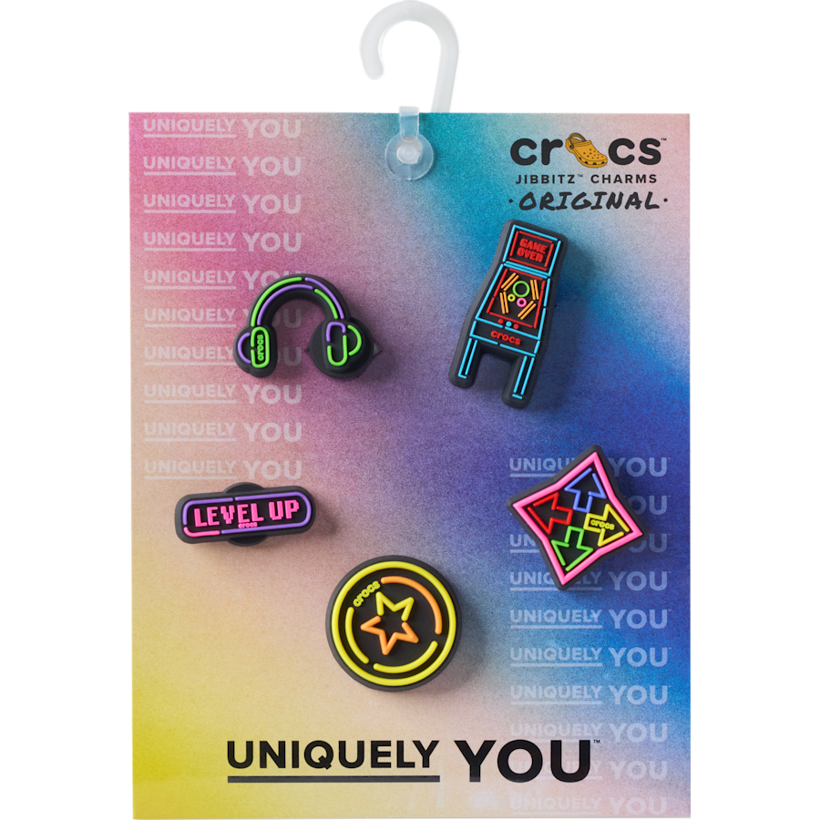 Level Up Gamer 5 Pack Jibbitz™ charms - Crocs