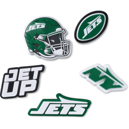 NFL New York Jets 5 Pack Jibbitz Shoe Charm - Crocs