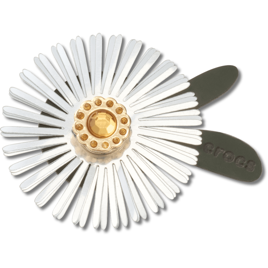 Silver Sequin Flower Jibbitz™ charms - Crocs
