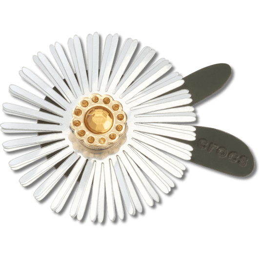 Silver Sequin Flower Jibbitz™ charms - Crocs