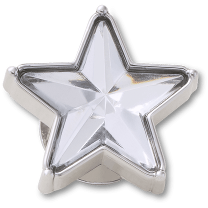 Silver Gem Sparkle Star Jibbitz™ charms - Crocs