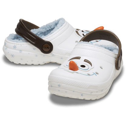 Kids' Disney Frozen Olaf Lined Classic Clog - Crocs