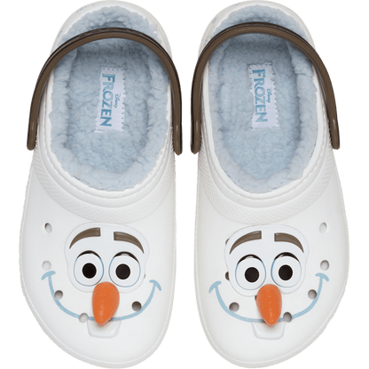 Kids' Disney Frozen Olaf Lined Classic Clog - Crocs