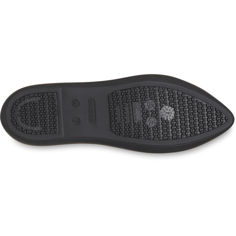 On The Clock Work Flat - Crocs