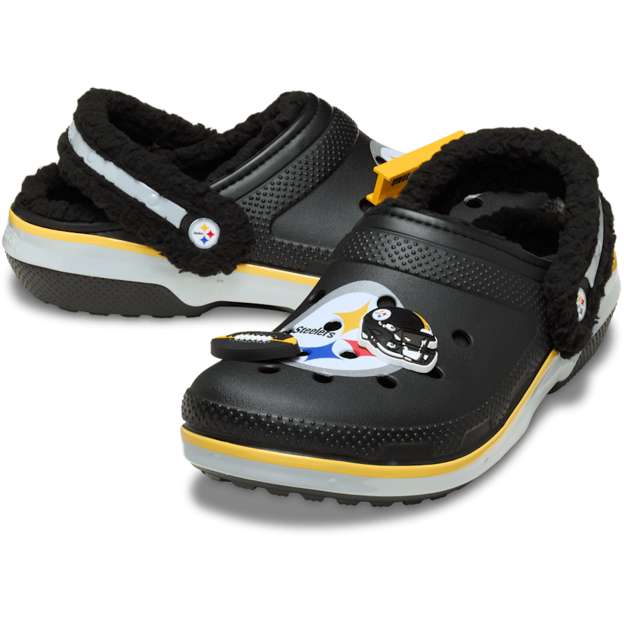 NFL Pittsburgh Steelers Classic Lined Clog - Crocs