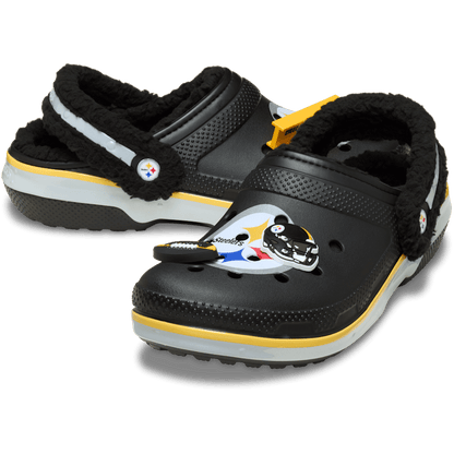 NFL Pittsburgh Steelers Classic Lined Clog - Crocs
