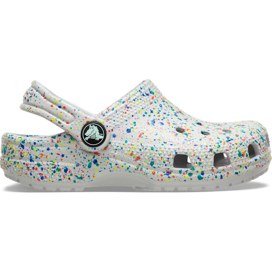Kids' Classic Glow Paint Splatter Clog - Crocs