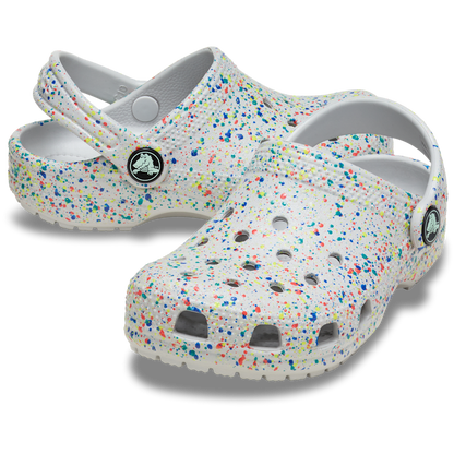 Kids' Classic Glow Paint Splatter Clog - Crocs