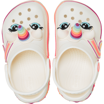 Toddler Classic IAM Unicorn Lights Clog - Crocs