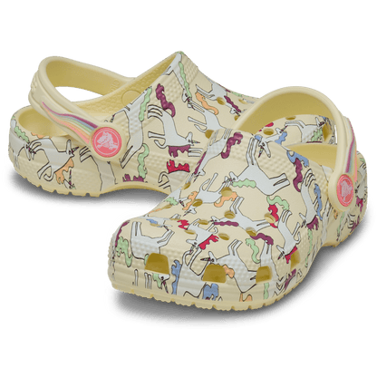 Classic Unicorn Graphic Clog T - Crocs
