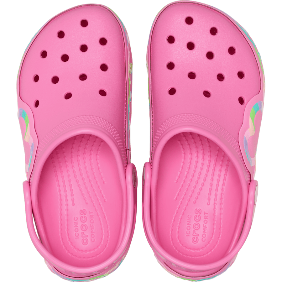 Kids' Classic Heart Lights Clog - Crocs