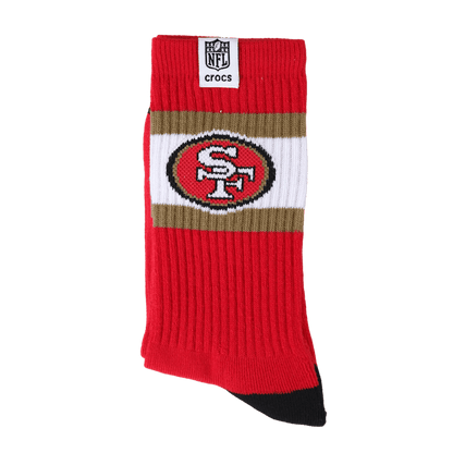 NFL San Francisco 49ers Crocs Socks - Crocs